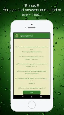 Engineering Entry Test android App screenshot 0